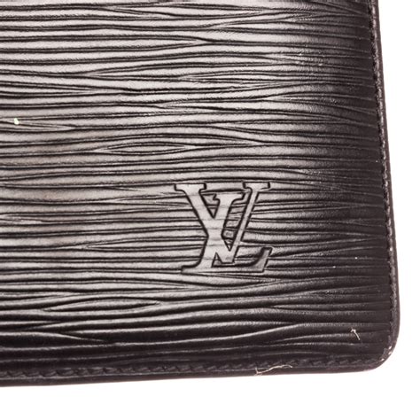 lv money clip card holder epi leather|louis vuitton epi card holder.